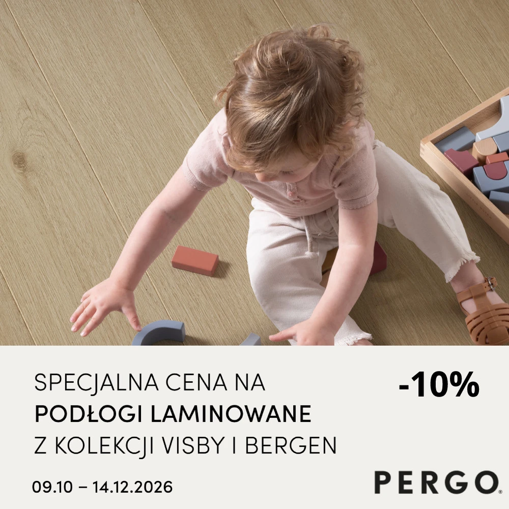 Promocja Pergo Laminowane -10% w salonach Romax Warszawa