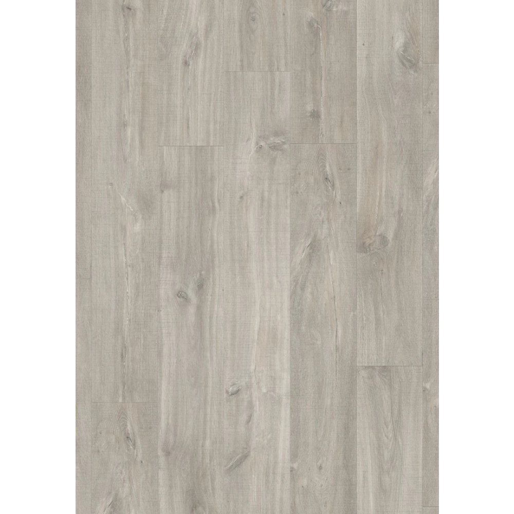 Panel Winylowy Quick Step Ze Zintegrowanym Podkładem Alpha Blos Dąb Canyon Szary Ze Śladami Cięcia Piłą AVSPU40030