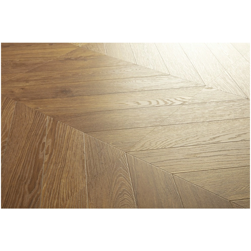 Panel Laminowany Quick Step IMpressive Patterns Dąb Chevron Brązowy IPA4162