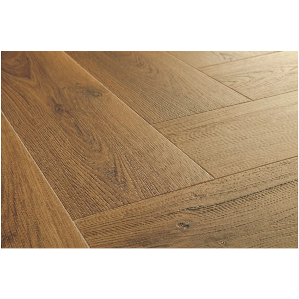 Panel Winylowy Quick Step Ze Zintegrowanym Podkładem Alpha Ciro Jodełka Dąb Karmelowy Botaniczny AVHBU40364