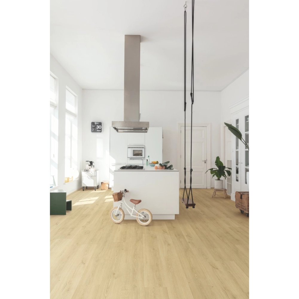 Panel Winylowy Quick Step Ze Zintegrowanym Podkładem Alpha Bloom Botaniczny Beż AVMPU40236