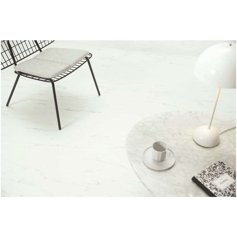 Panel Winylowy Quick Step Ze Zintegrowanym Podkładem Alpha Oro Marmur Carrara Biel AVSTU40136