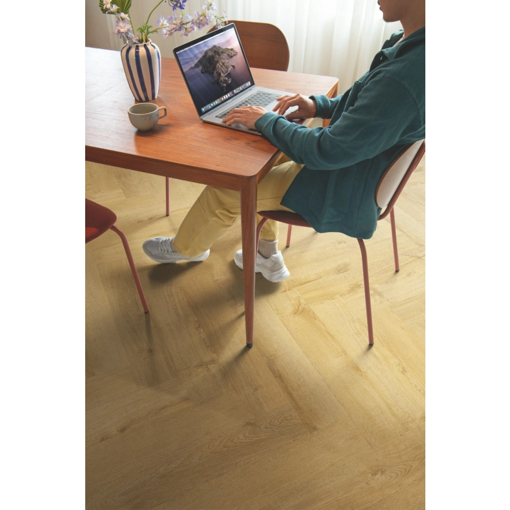 Panel Winylowy Quick Step Jodełka Pristine Glue Fall Oak Natural SGHBC20335
