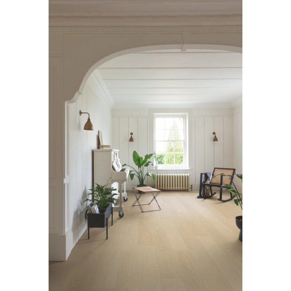 Panel Winylowy Quick Step Ze Zintegrowanym Podkładem Alpha Blos Dąb Mleczny AVSPU40277