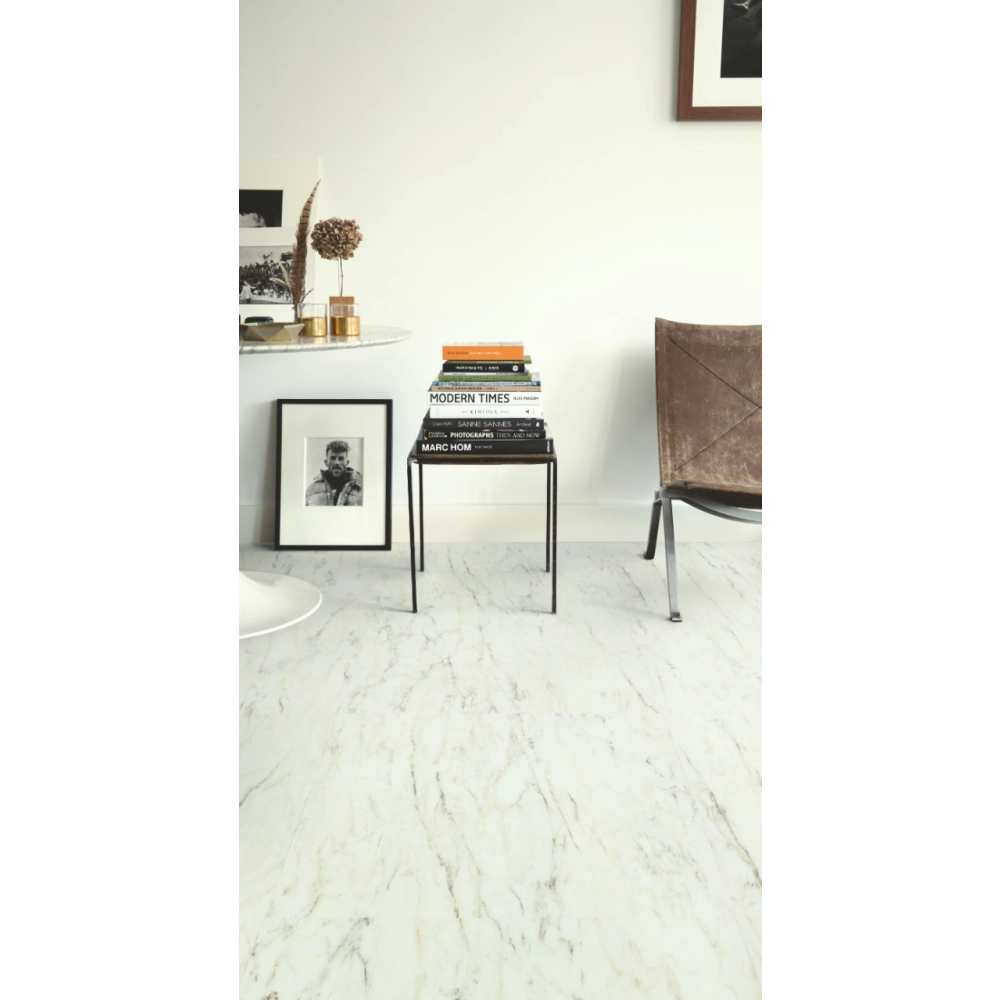 Panel Winylowy Quick Step Blush Glue Luna Marble White SGTC20305
