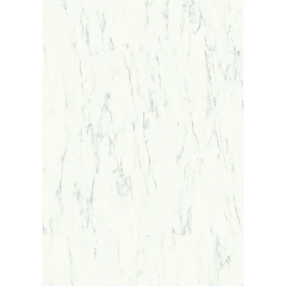 Panel Winylowy Quick Step Ze Zintegrowanym Podkładem Alpha Oro Marmur Carrara Biel AVSTU40136