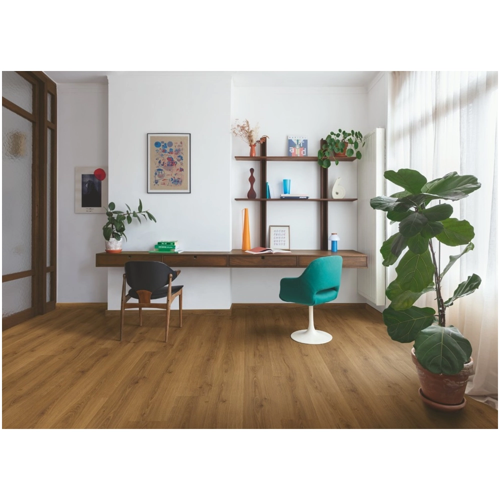 Panel Winylowy Quick Step Ze Zintegrowanym Podkładem Alpha Bloom Dąb Botaniczny Karmelowy AVMPU40315