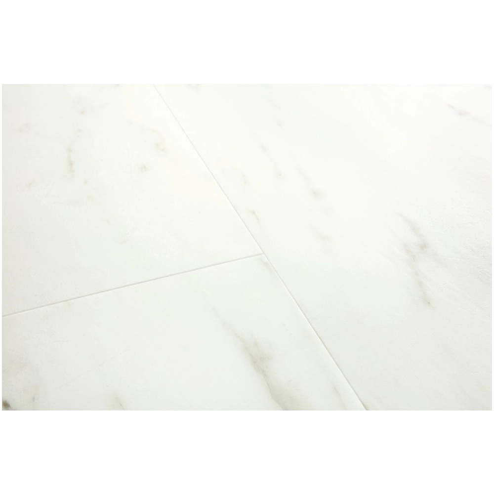 Panel Winylowy Quick Step Ze Zintegrowanym Podkładem Alpha Oro Marmur Carrara Biel AVSTU40136