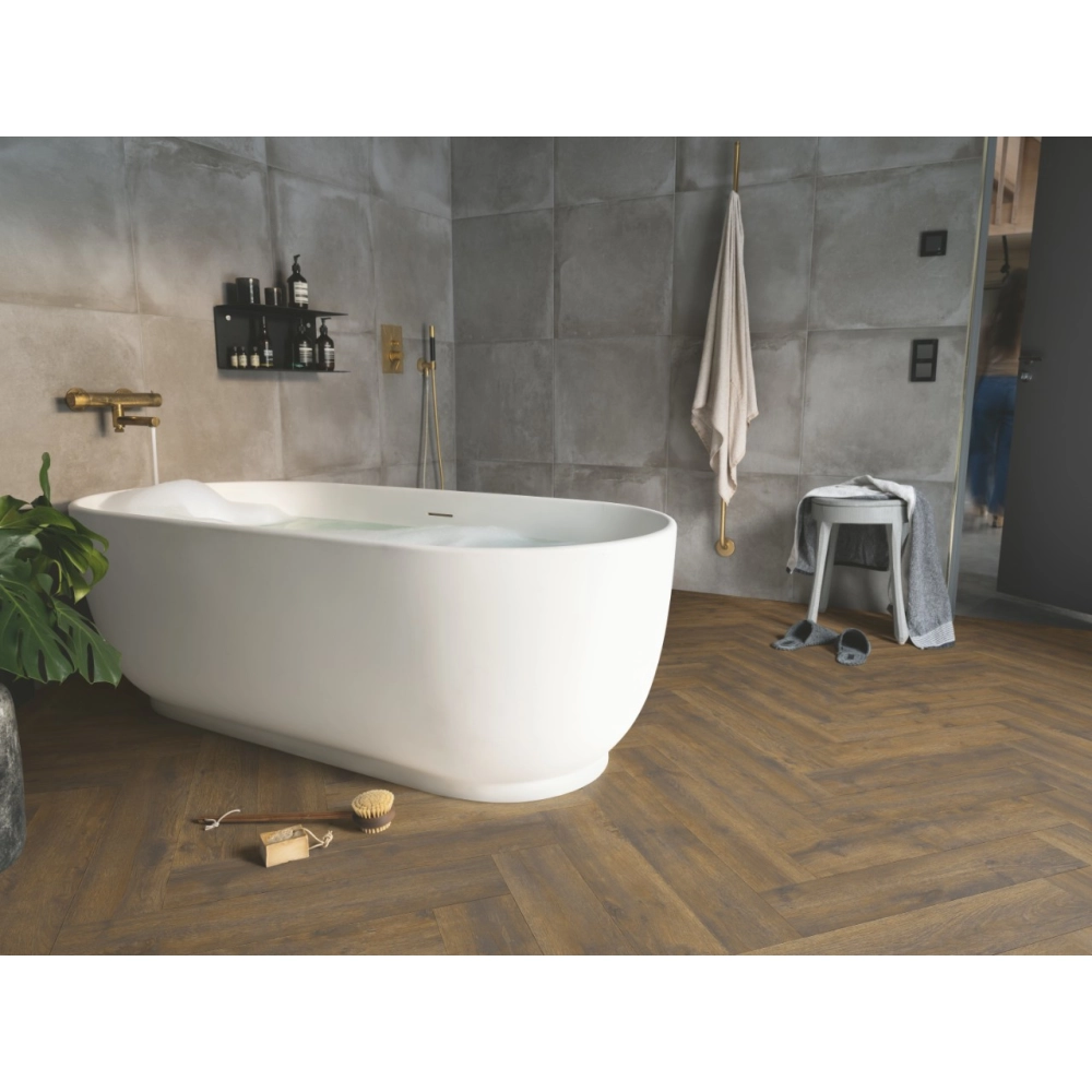 Panel Winylowy Pergo Ze Zintegrowanym Podkładem Vorma Pad Pro Jodełka Dąb Stuletni Ciemny V4524-40287