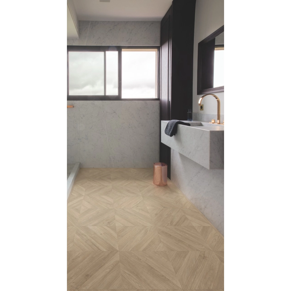 Panel Laminowany Quick Step IMpressive Patterns Dąb Chevron Ciemnoszary IPA4164