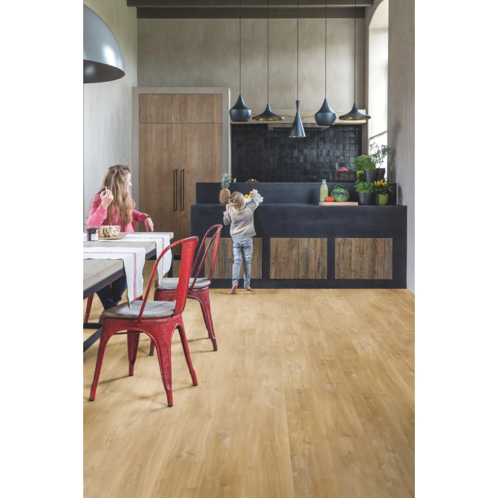 Panel Winylowy Quick Step Ze Zintegrowanym Podkładem Alpha Blos Dąb Canyon Naturalny AVSPU40039