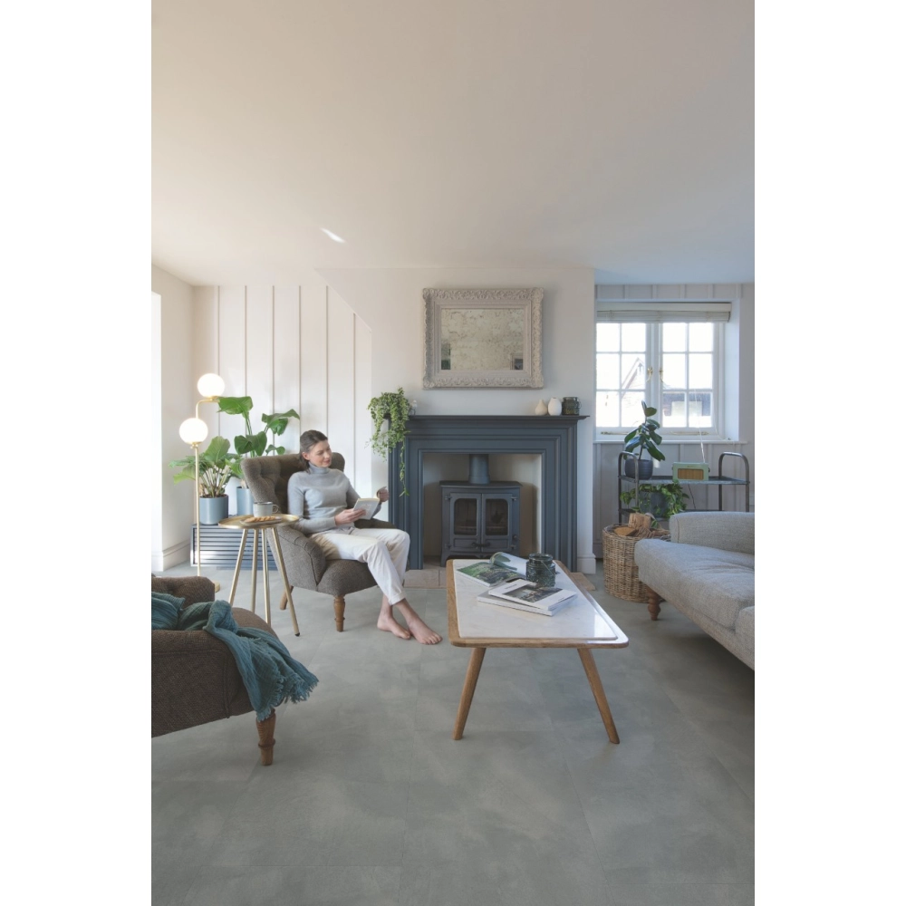 Panel Winylowy Quick Step Ze Zintegrowanym Podkładem Alpha Illume Soft Sky AVMTU40325
