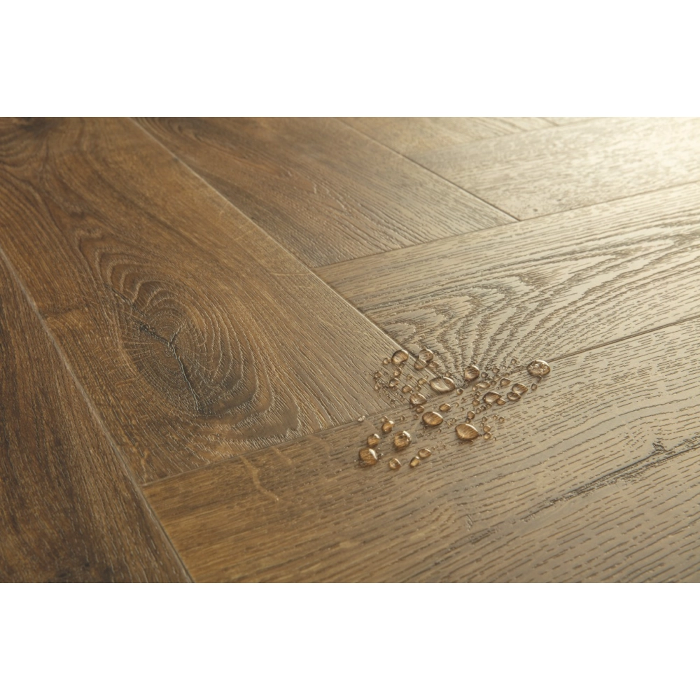 Panel Winylowy Quick Step Jodełka Pristine Glue Fall Oak Brown SGHBC20334