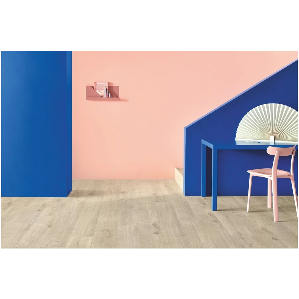Panel Winylowy Quick Step Klejony Pulse Glue Plus Dąb Bawełniany Beżowy PUGP40103