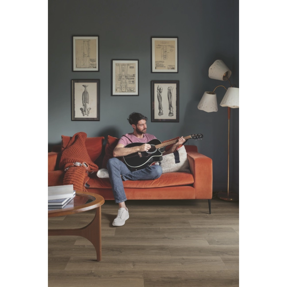 Panel Laminowany Quick Step Capture Dąb Szczotkowany Brązowy SIG4766