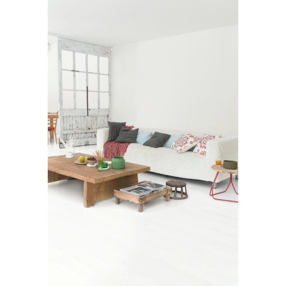 Panel Laminowany Quick Step IMpressive Ultra Deski Białe IMU1859