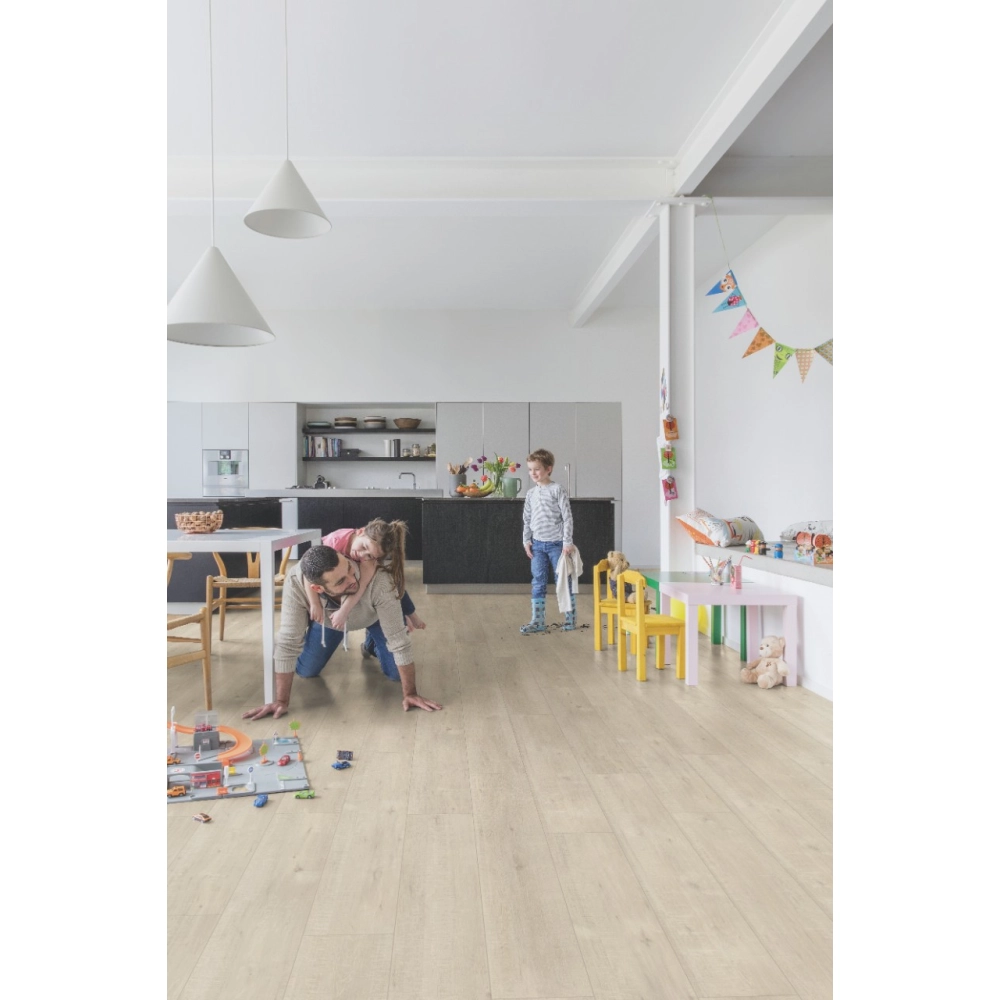 Panel Laminowany Quick Step IMpressive Ultra Dąb Beżowy Ze Śladami Cięcia Piłą IMU1857