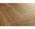 Panel Winylowy Quick Step Ze Zintegrowanym Podkładem Alpha Ciro Jodełka Dąb Karmelowy Botaniczny AVHBU40364