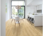 Panel Winylowy Quick Step Ze Zintegrowanym Podkładem Alpha Blos Dąb Dryfujący Beżowy AVSPU40018