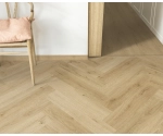 Panel Winylowy Quick Step Ze Zintegrowanym Podkładem Alpha Ciro Jodełka Botaniczny Beż AVHBU40362
