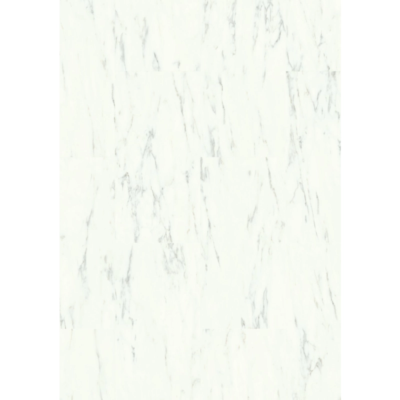 Panel Winylowy Quick Step Ze Zintegrowanym Podkładem Alpha Oro Marmur Carrara Biel AVSTU40136