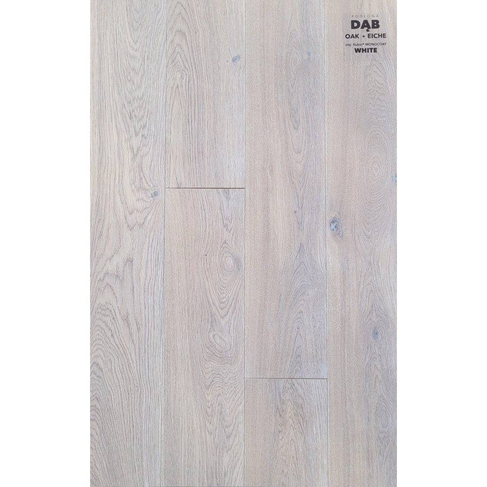 Witgos Dąb White deska olejowana Rubio Monocoat w wymiarze XXL (14x180x2400mm)