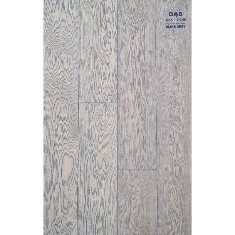 Witgos Dąb Slate Grey deska olejowana Rubio Monocoat w wymiarze XXL (14x180x2400mm)