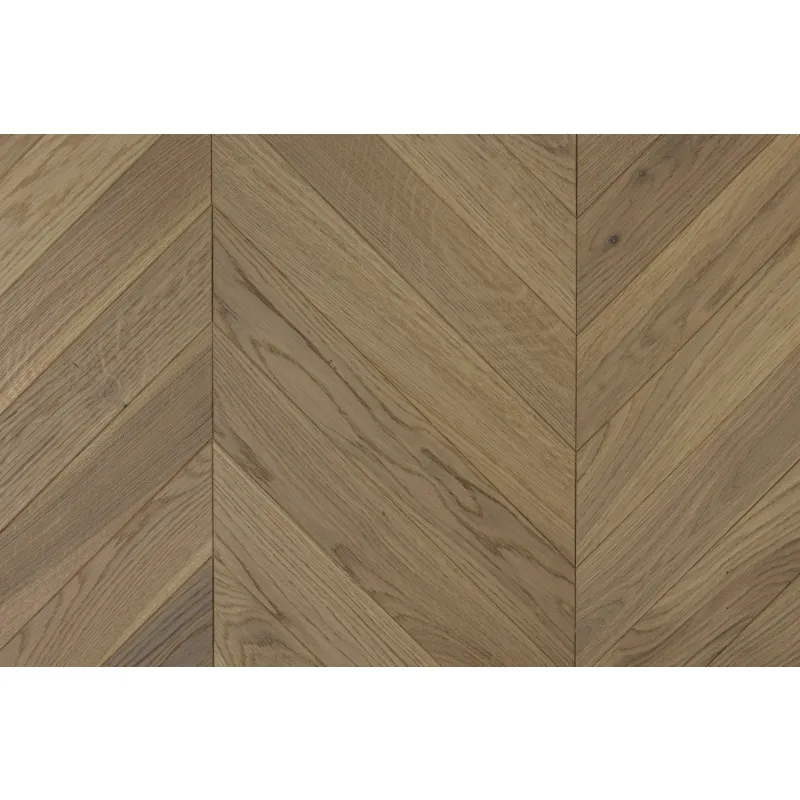 Podłoga Drewniana Warstwowa Dąb Porcelain Chevron Jodła Francuska Mix