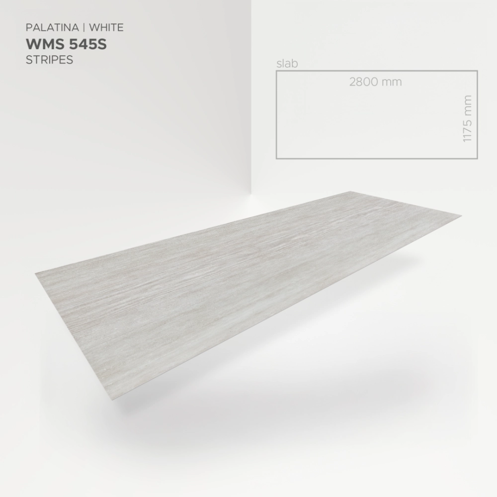 Modee Slab Mineralny SPC Palatina White WMS545S 2800x1175 mm