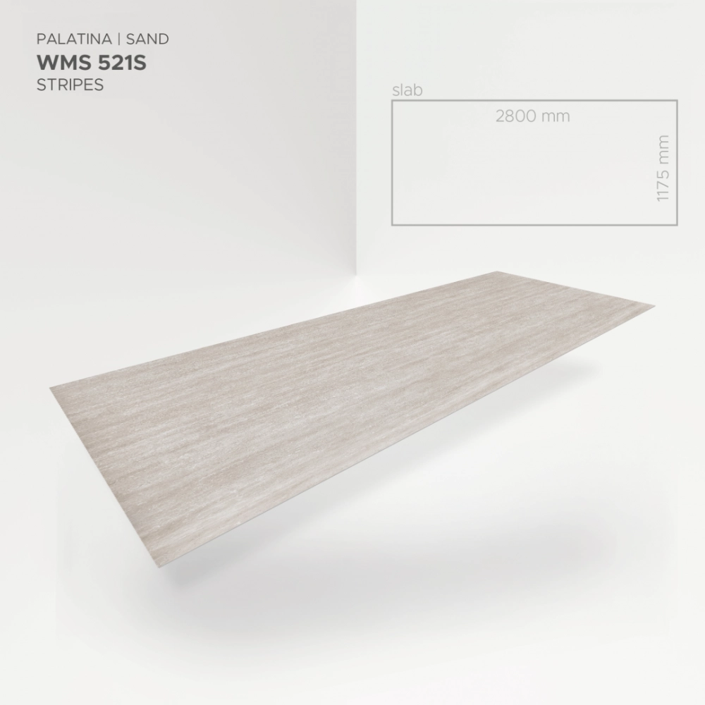 Modee Slab Mineralny SPC Palatina Sand WMS521S 2800x1175 mm