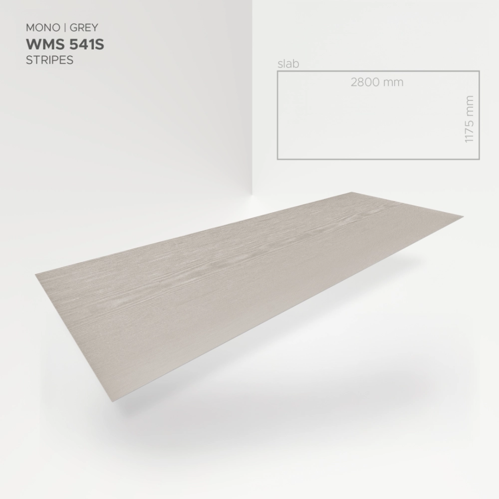 Modee Slab Mineralny SPC Mono Grey WMS541S 2800x1175 mm