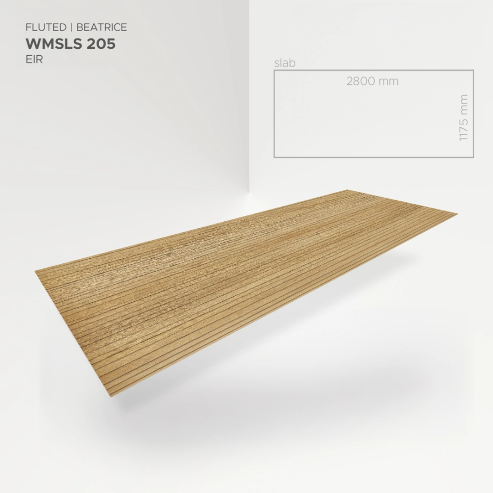 Modee Slab Mineralny SPC Fluted Beatrice WMSLS205 2800x1175 mm