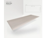 Modee Slab Mineralny SPC Mono Grey WMS541C 2800x1175 mm
