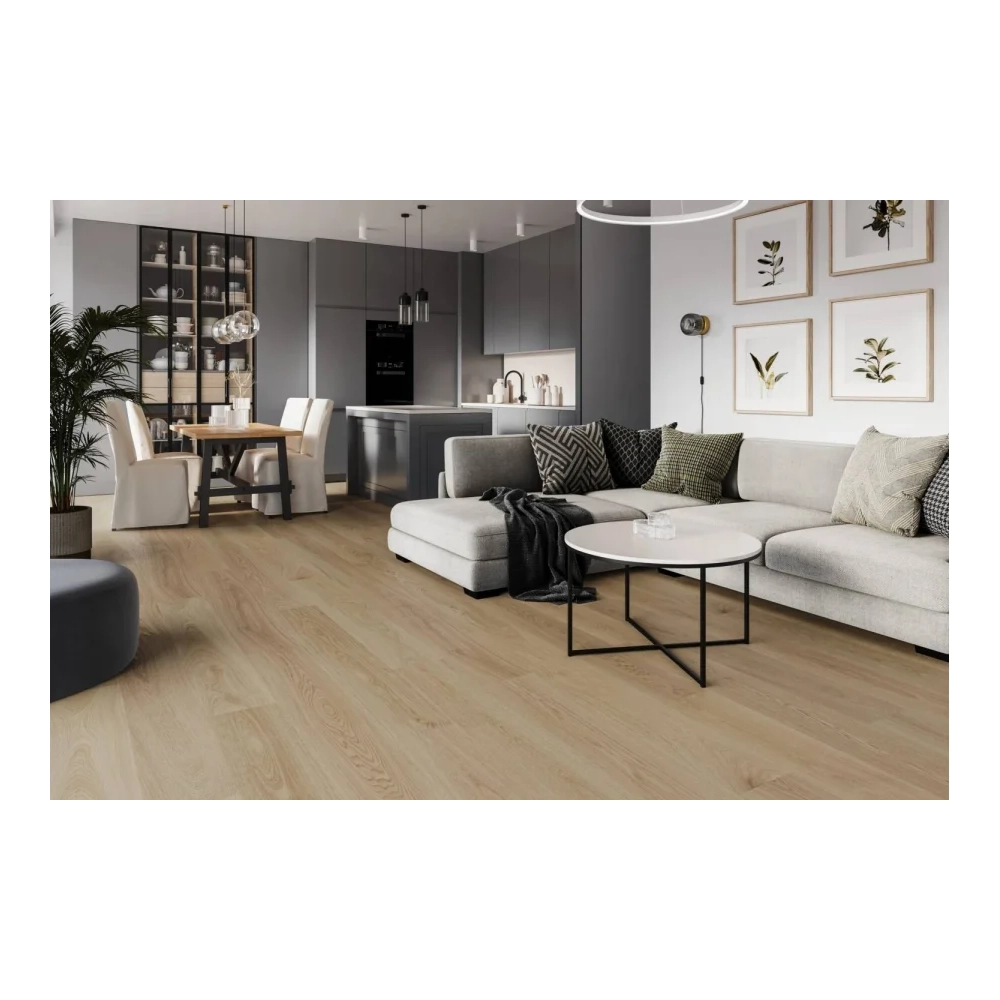 Panele winylowe Barlinek Idea Line Dąb Lniany 228,6 x 1523 z podkładem DP5000004