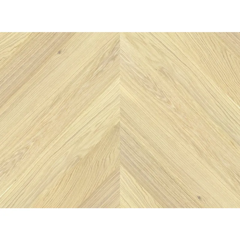 Finishjodła Francuska CHEVRON Deski podłogowe Dąb BIELONY