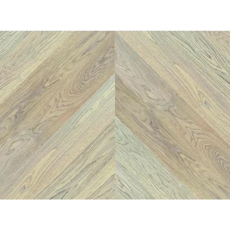Finishjodła Francuska CHEVRON Deski podłogowe Dąb SATIN GREY