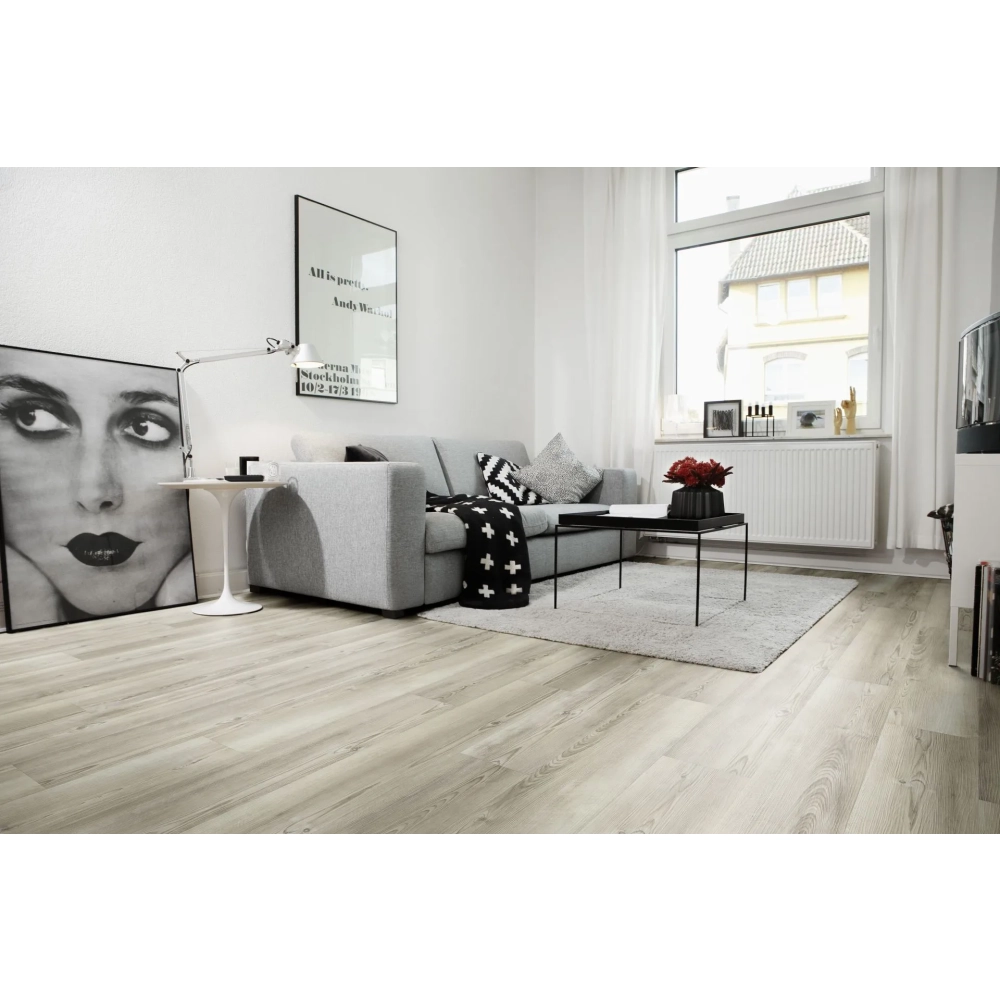 Panele winylowe Multi-Layer Wineo 400 wood L Coast Pine Greige 1222 x 182 mm MLD280WL