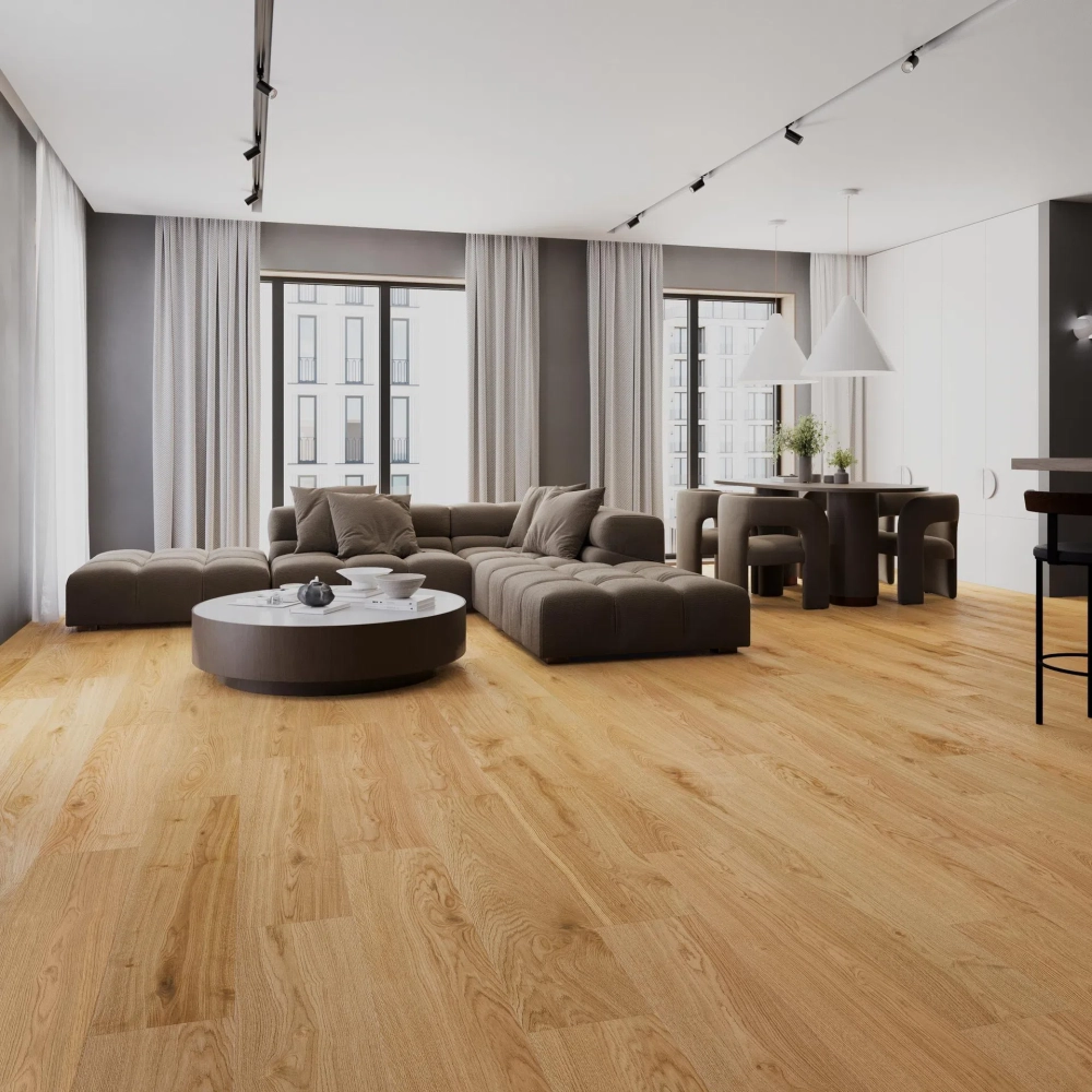 Panele winylowe Barlinek Aura Line Dąb Oscar 240 x 1220 z podkładem DP0000001
